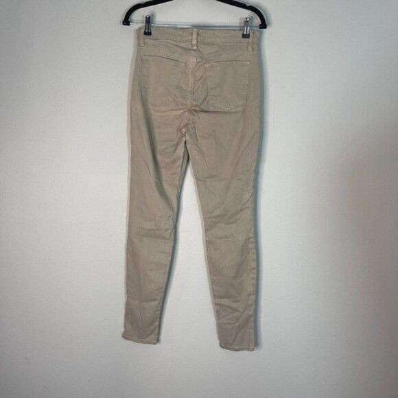J Brand Size 30 Skinny Khaki Pants Jeans Tan Has a Flaw - Picture 2 of 9